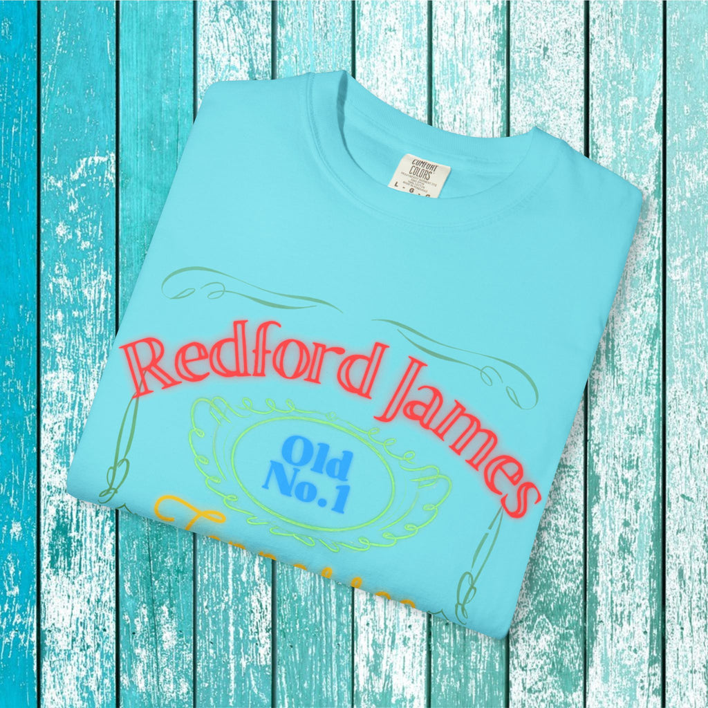 Redford James Tennessee Risky Neon Bar Sign T-shirt by Comfort Colors