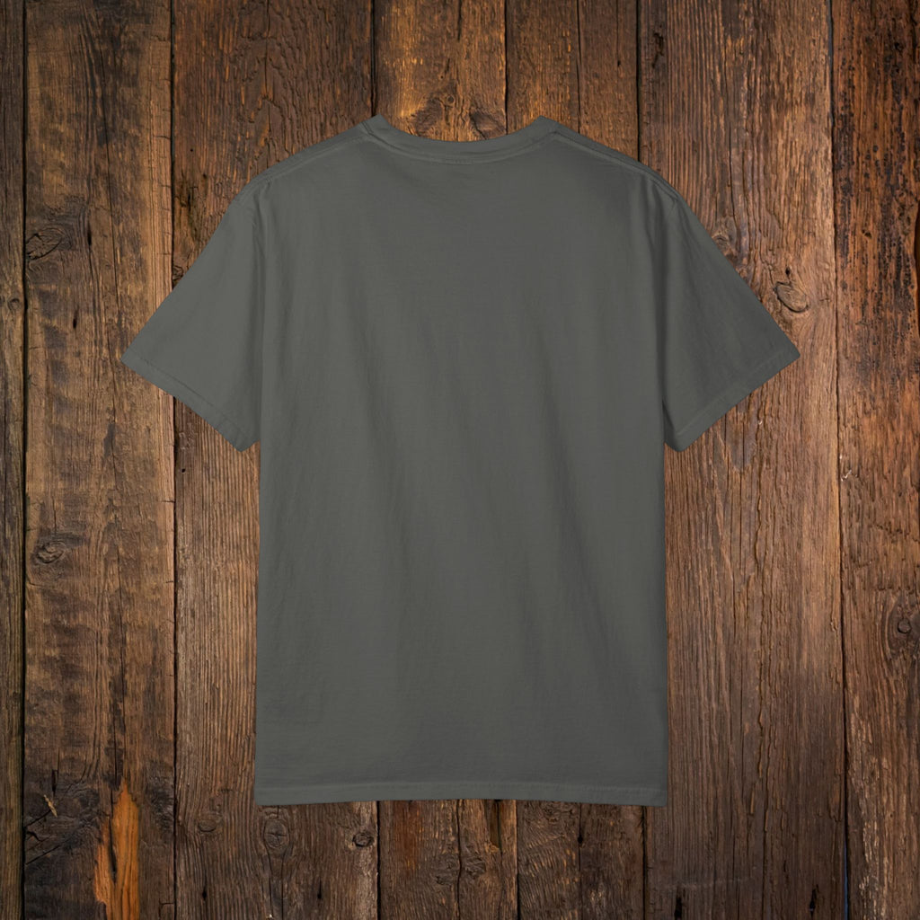 Redford James Crazy Lucky War Eagle T-shirt by Comfort Colors