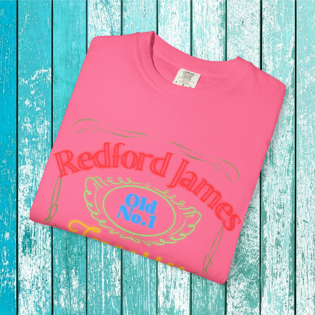 Redford James Tennessee Risky Neon Bar Sign T-shirt by Comfort Colors