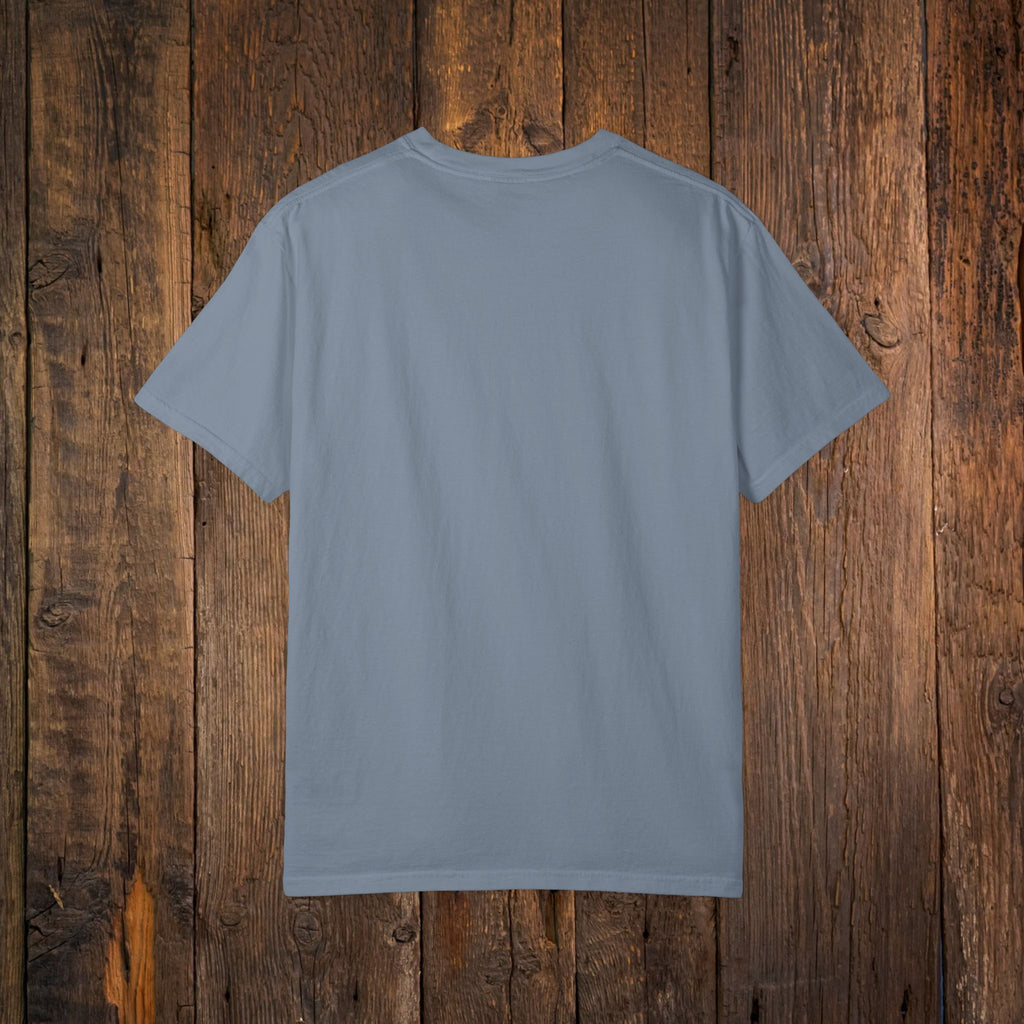 Redford James Crazy Lucky War Eagle T-shirt by Comfort Colors