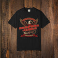 Redford James Crazy Lucky War Eagle T-shirt by Comfort Colors