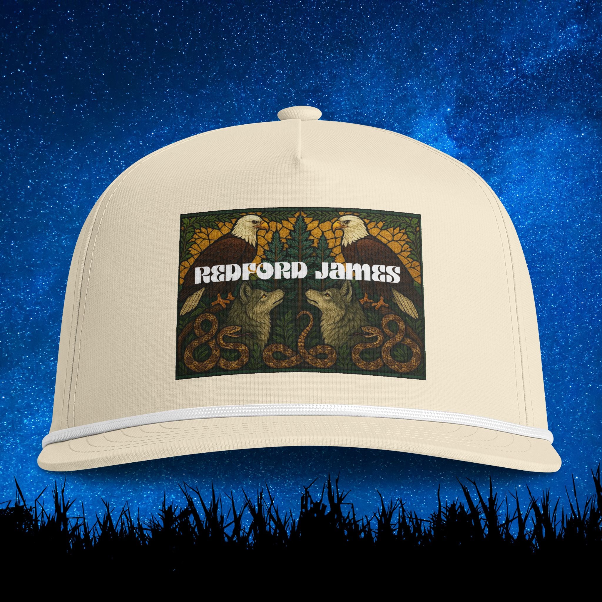 Redford James Mountain Man Rope Hat by Comfort Colors