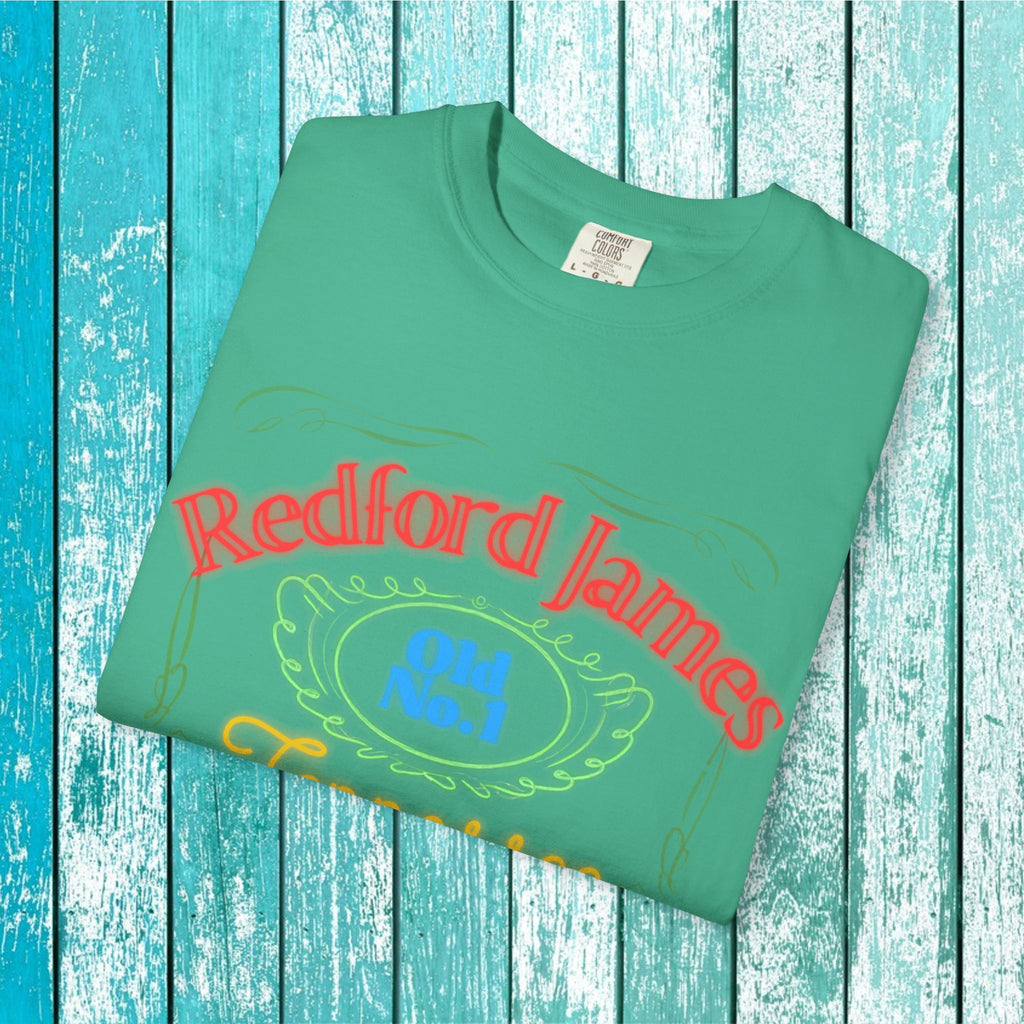 Redford James Tennessee Risky Neon Bar Sign T-shirt by Comfort Colors