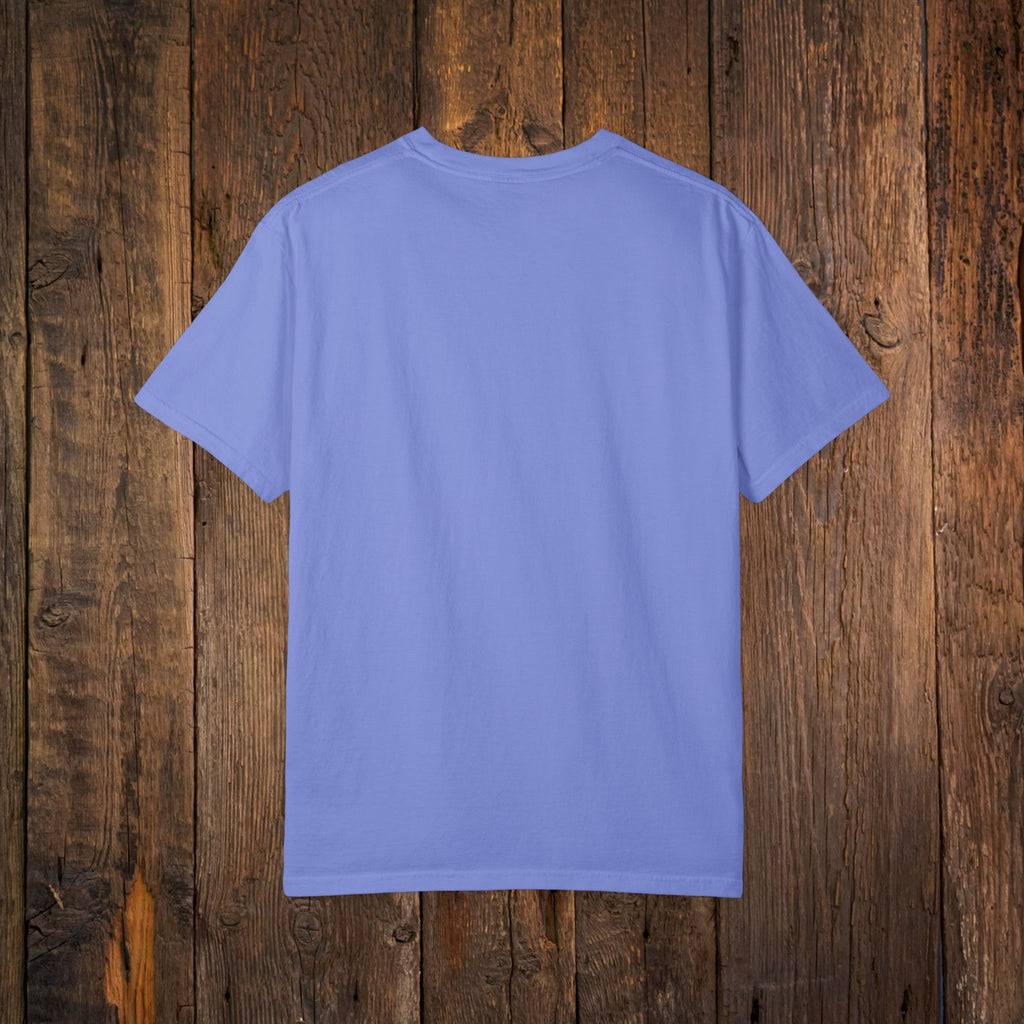 Redford James Crazy Lucky War Eagle T-shirt by Comfort Colors