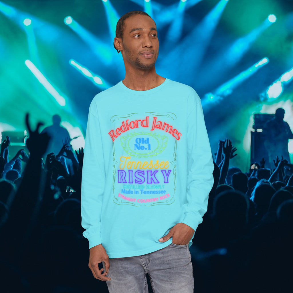 Redford James Tennessee Risky Neon Long Sleeve Shirt by Comfort Colors