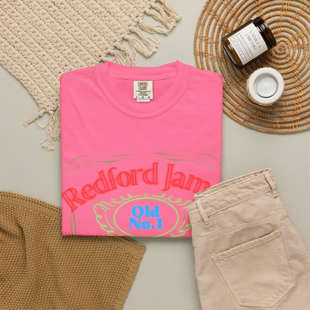 Redford James Tennessee Risky Neon Bar Sign T-shirt by Comfort Colors