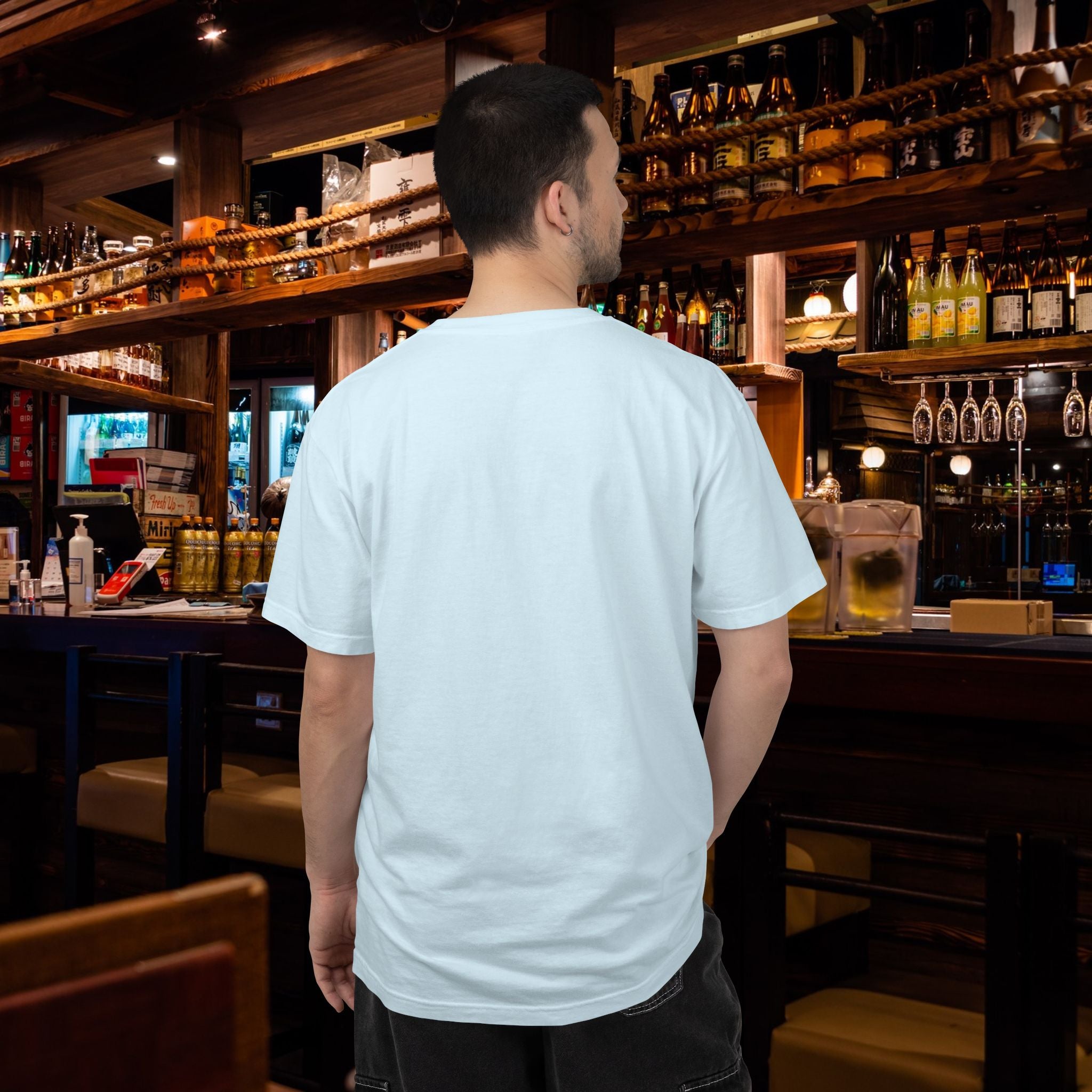 Redford James Tennessee Risky State Outline T-Shirt by Comfort Colors
