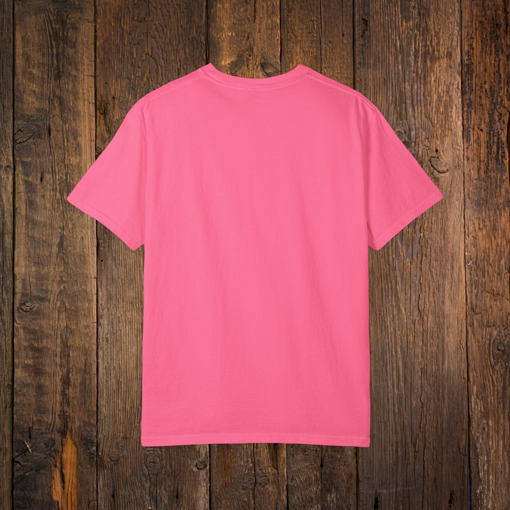 Redford James Crazy Lucky War Eagle T-shirt by Comfort Colors