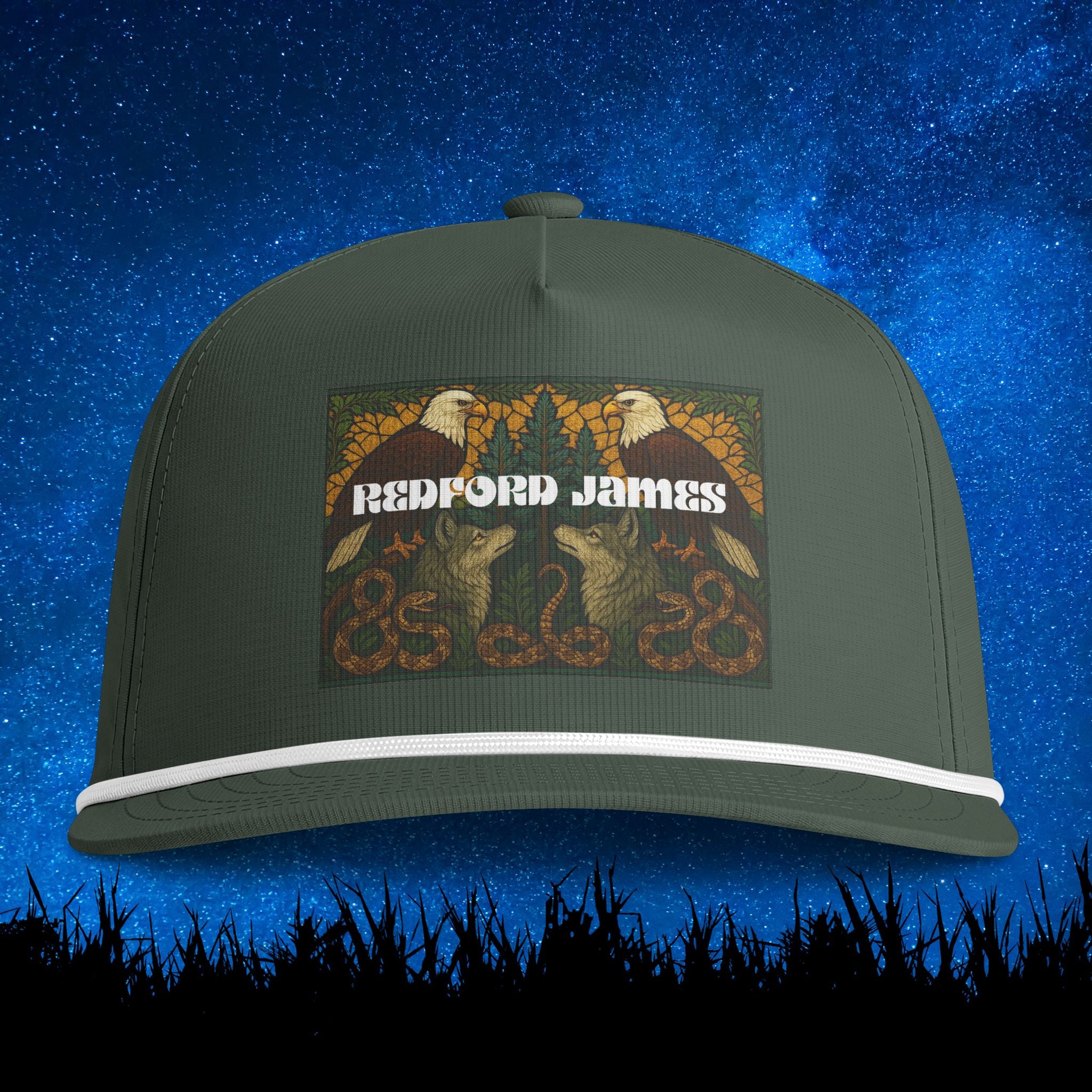 Redford James Mountain Man Rope Hat by Comfort Colors