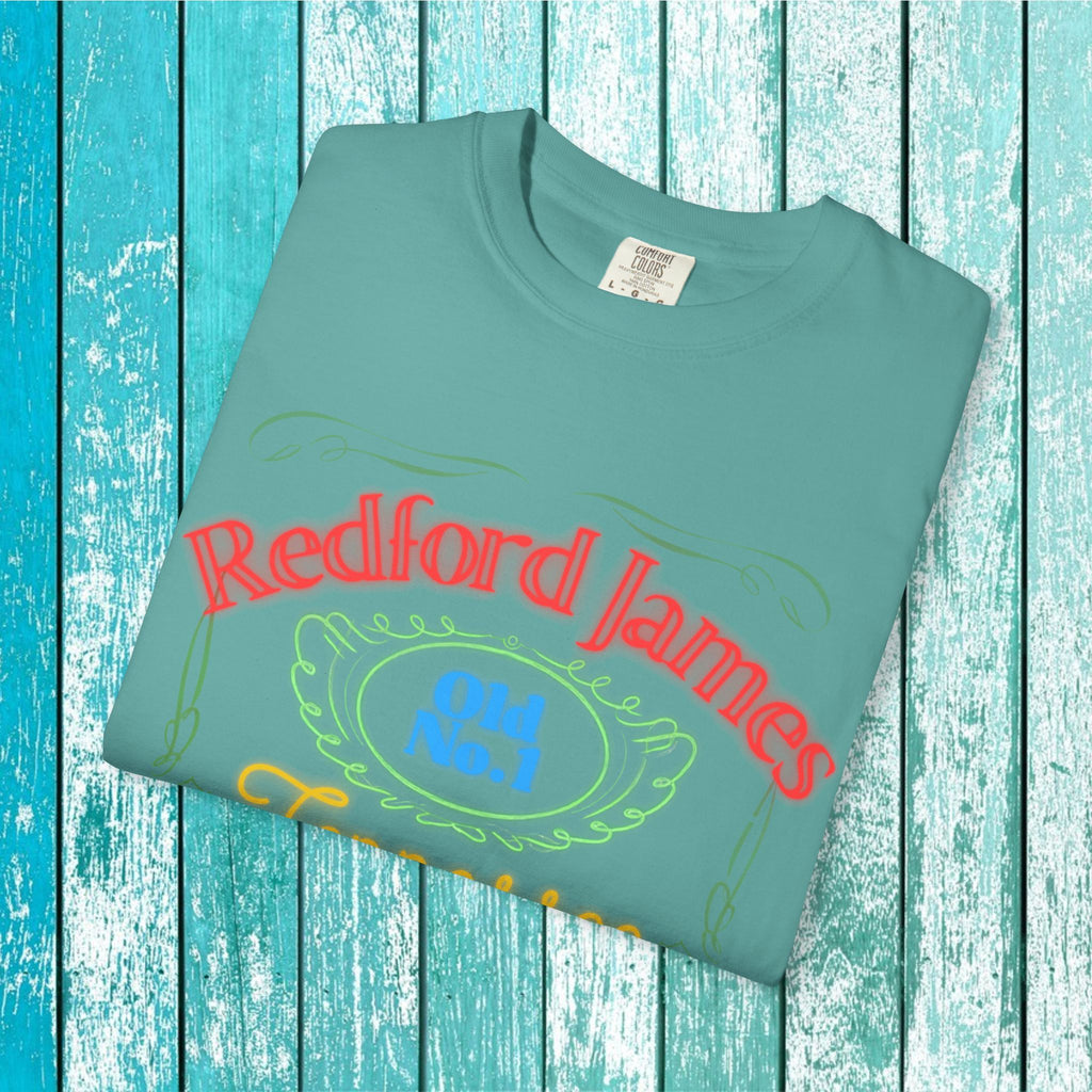 Redford James Tennessee Risky Neon Bar Sign T-shirt by Comfort Colors