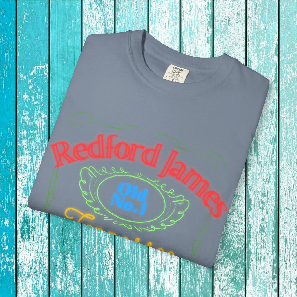 Redford James Tennessee Risky Neon Bar Sign T-shirt by Comfort Colors