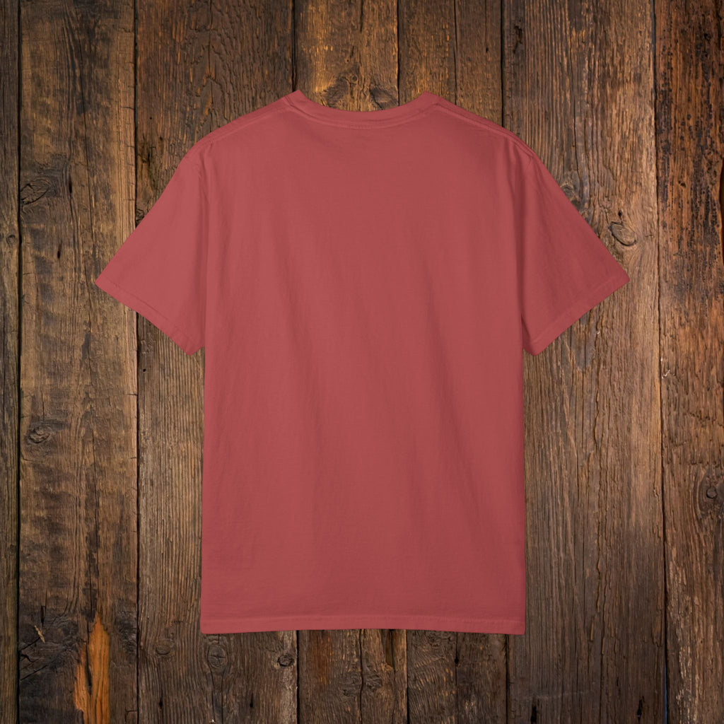 Redford James Crazy Lucky War Eagle T-shirt by Comfort Colors