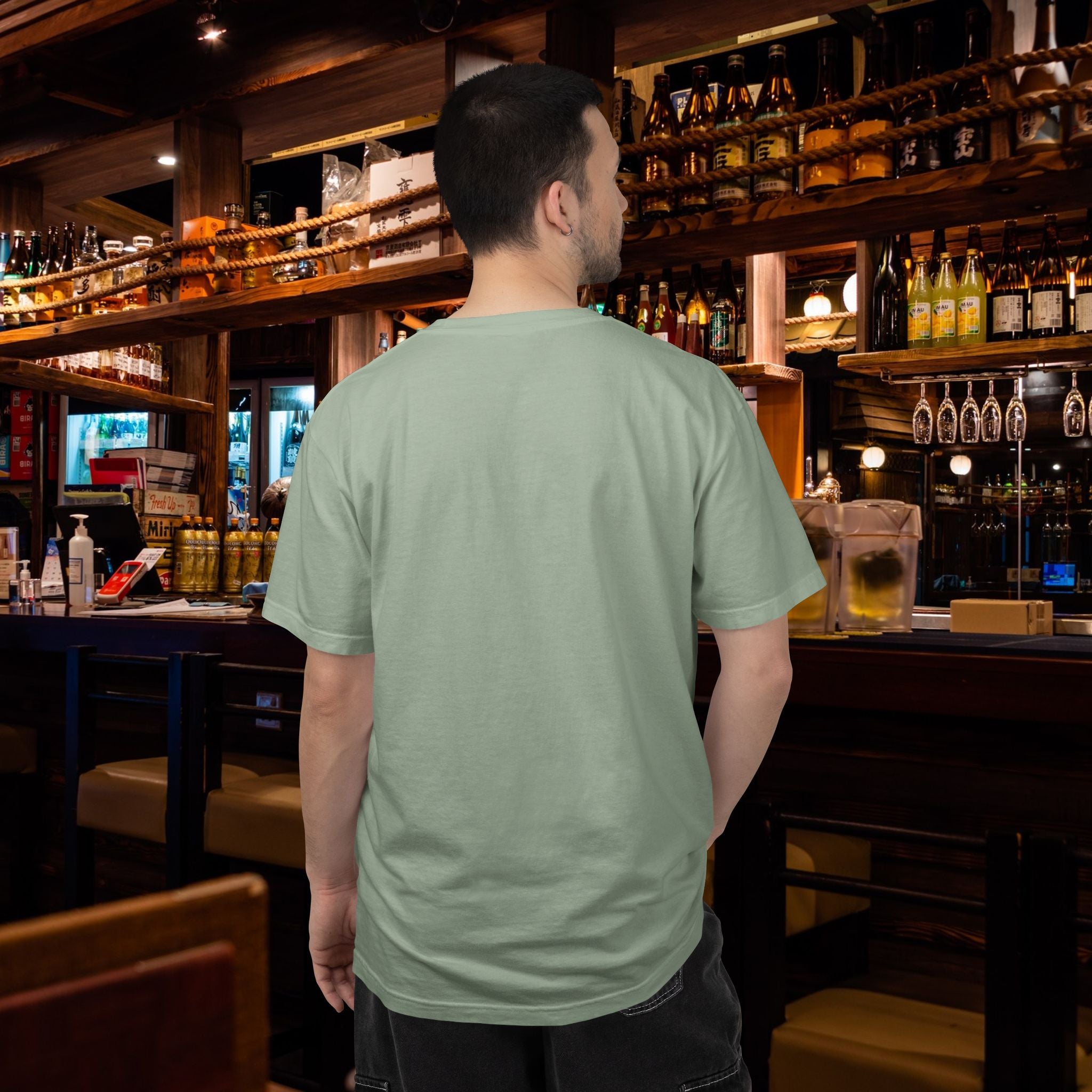 Redford James Tennessee Risky State Outline T-Shirt by Comfort Colors