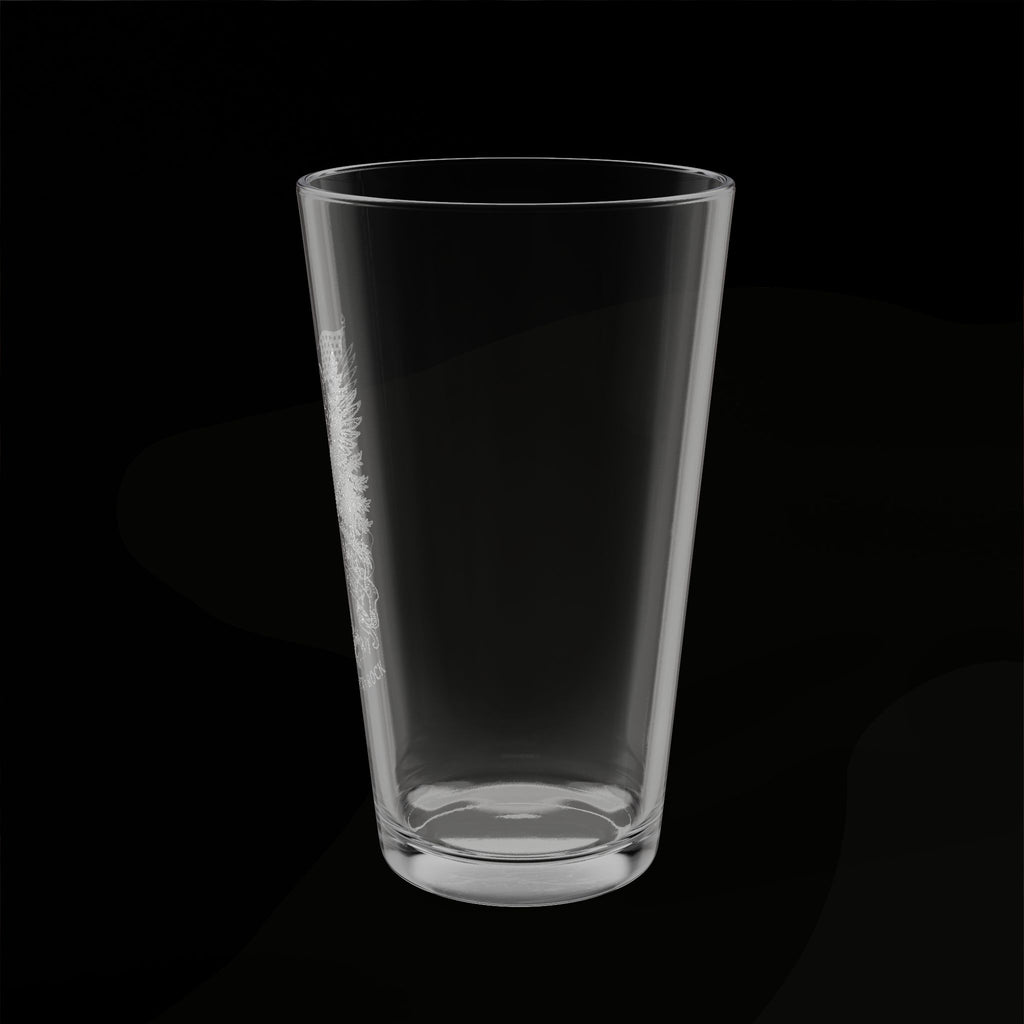 Redford James Tennessee Risky Engraved 16oz Pint Glass