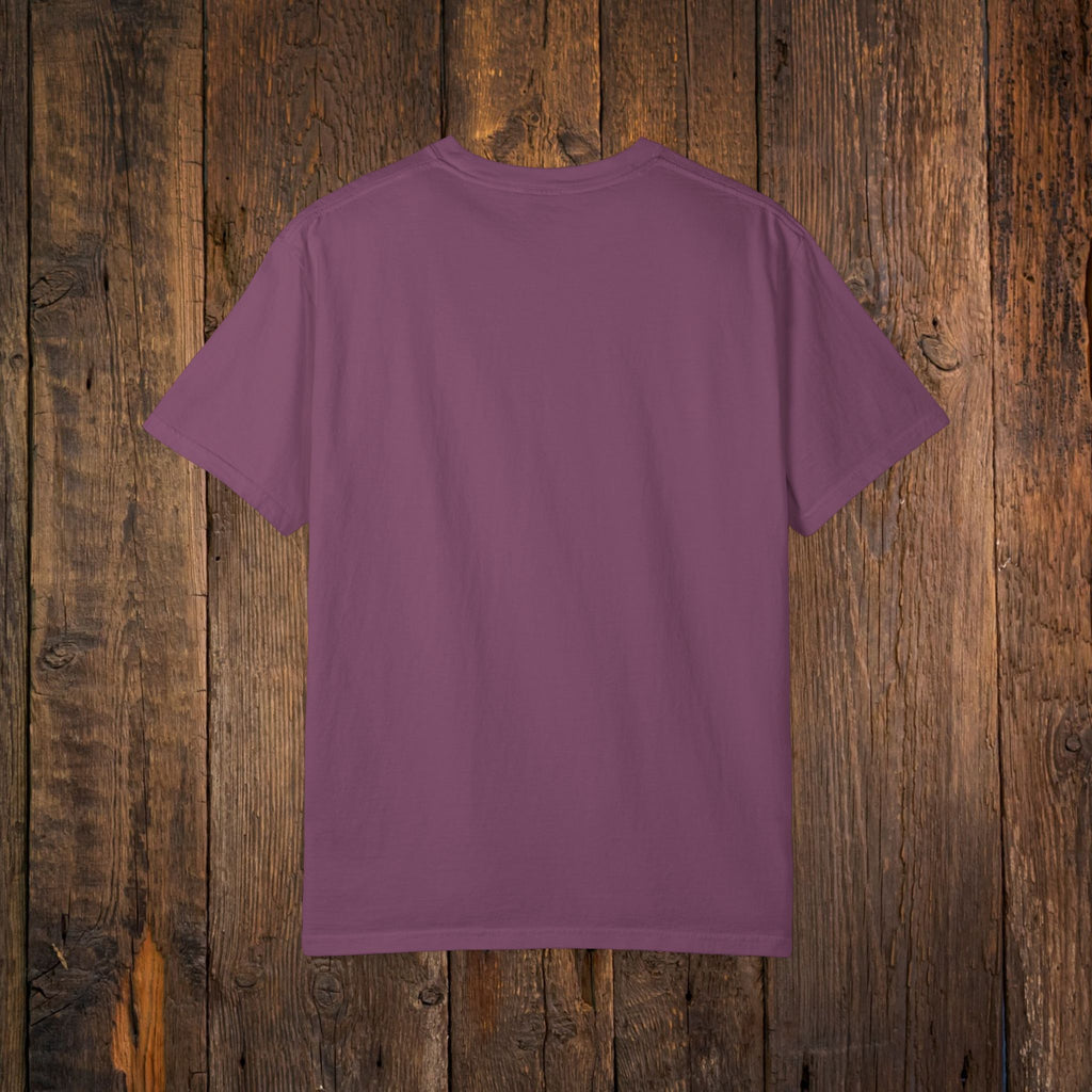 Redford James Crazy Lucky War Eagle T-shirt by Comfort Colors