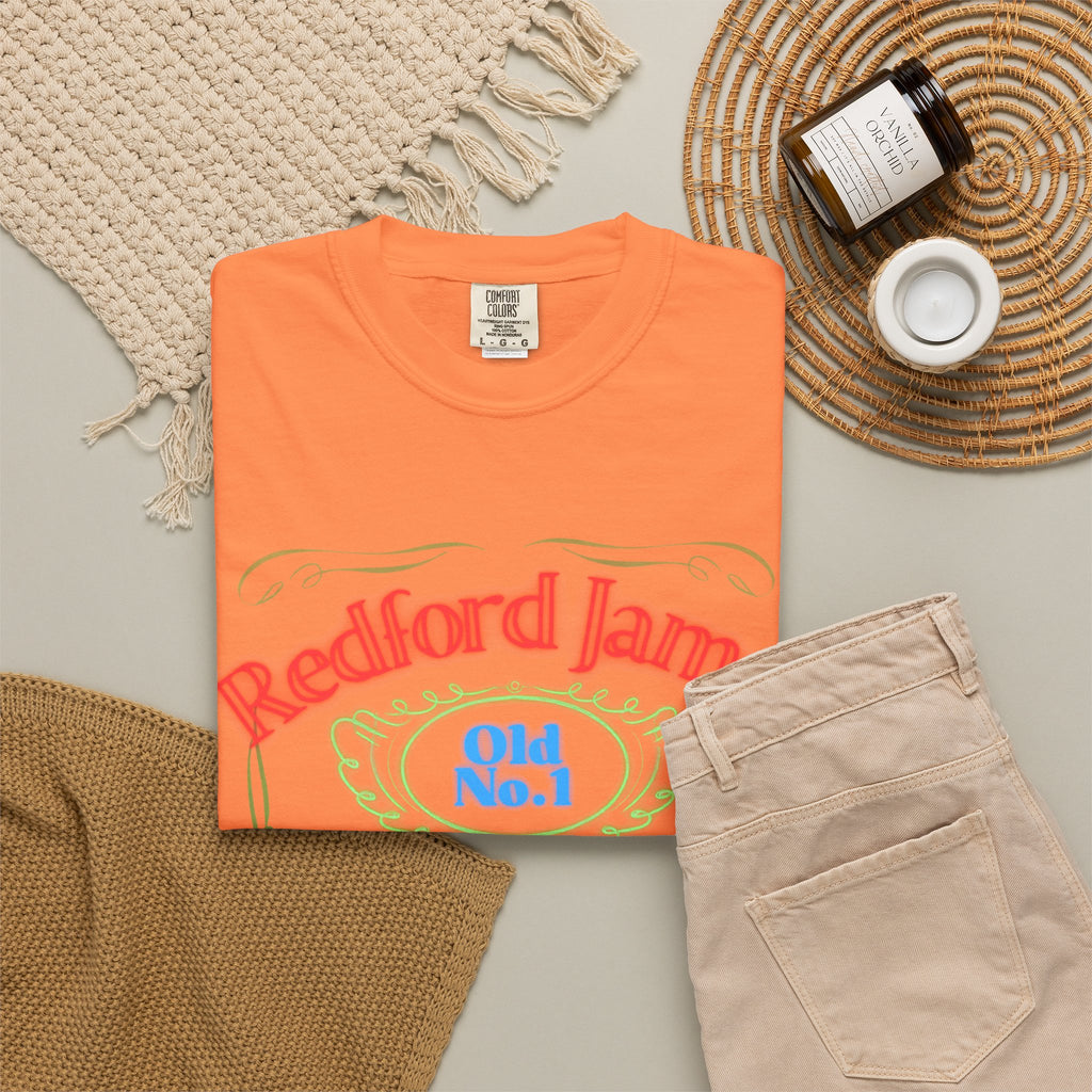 Redford James Tennessee Risky Neon Bar Sign T-shirt by Comfort Colors